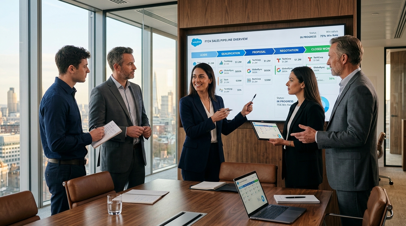 Além da Agenda: Como um CRM Inteligente Muda a Tração das Suas Vendas